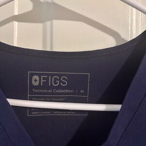 Figs Women's Top - Navy Blue